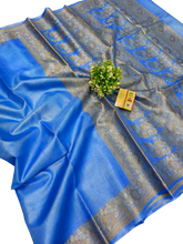 Pure tussar silk saree